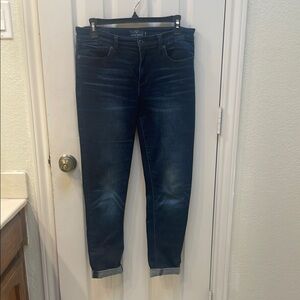 Lucky Brand Women's Straight Leg Jeans - Dark Blue